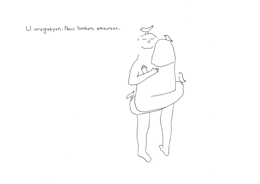 illustration amour noir et blanc