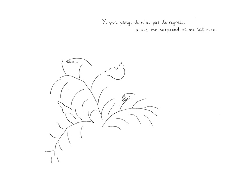 illustration femme nature