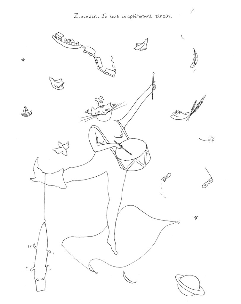 illustration trait fin